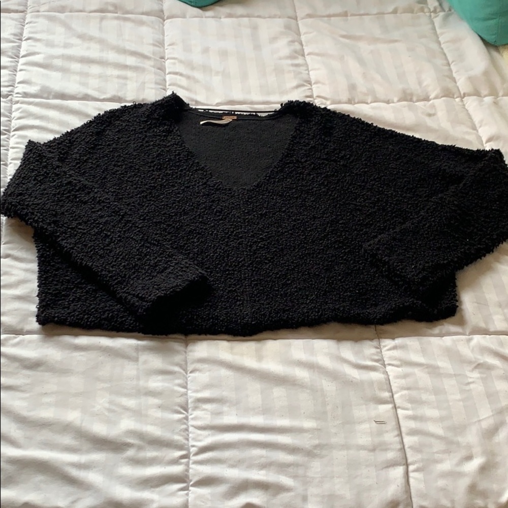 Free people cropped sweater